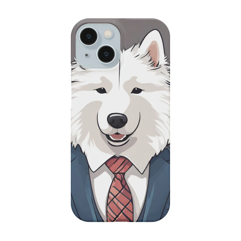 camo_nのSAMOYED Smartphone Case