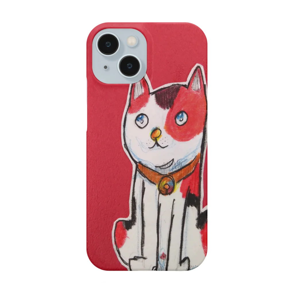 ザビちゃん💙😇🇯🇵🎌の錦鯉ねこ Smartphone Case