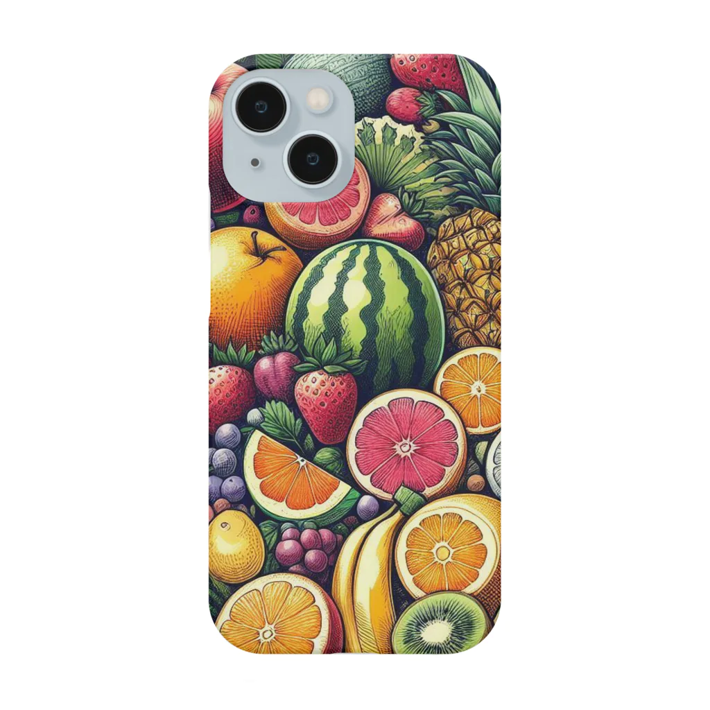 Love Fruits!! のフレッシュフルーツ スマホケース