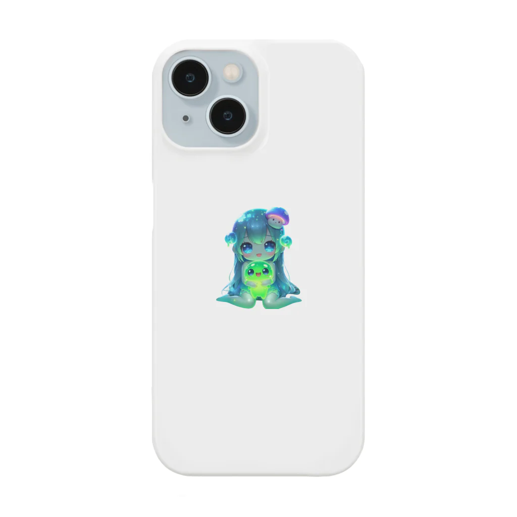 surasuramusumeのスライム娘「みどりちゃん」 Smartphone Case