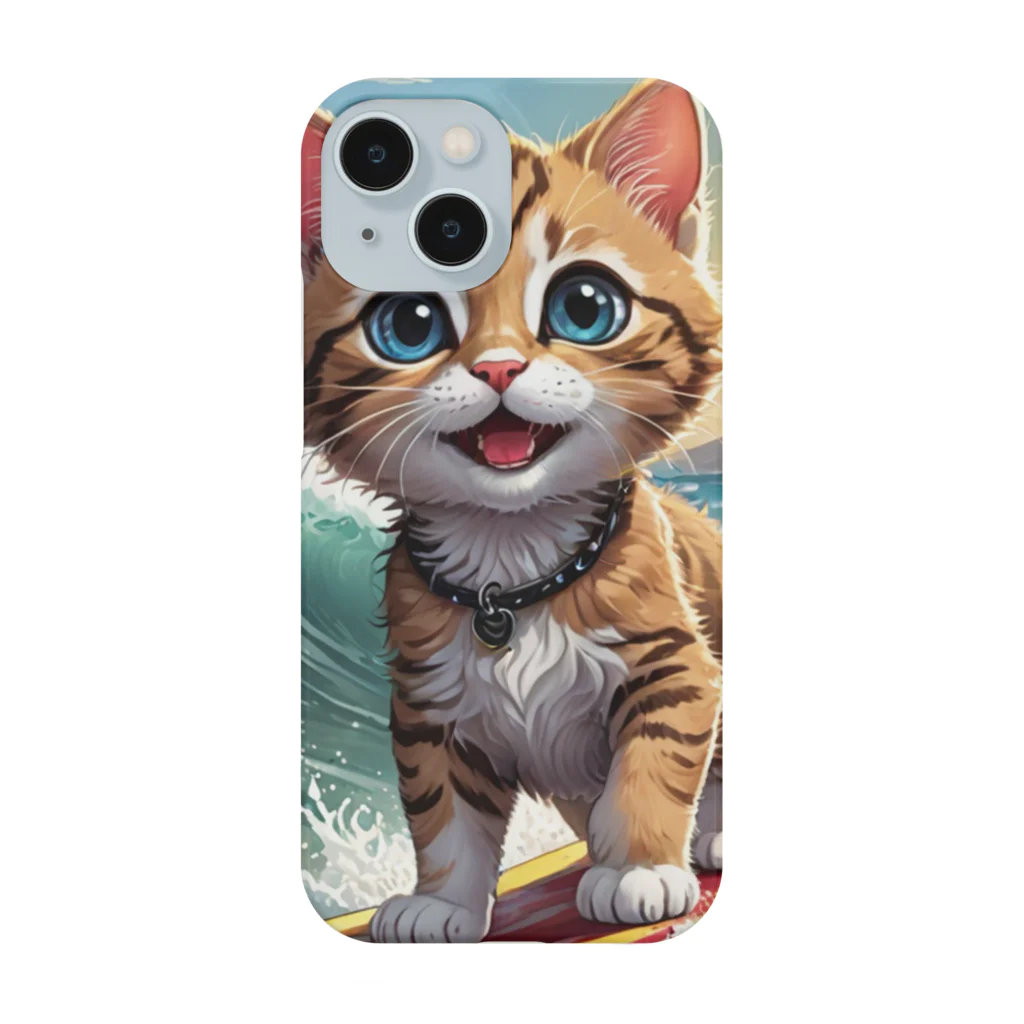 HIROICの猫サーファー Smartphone Case