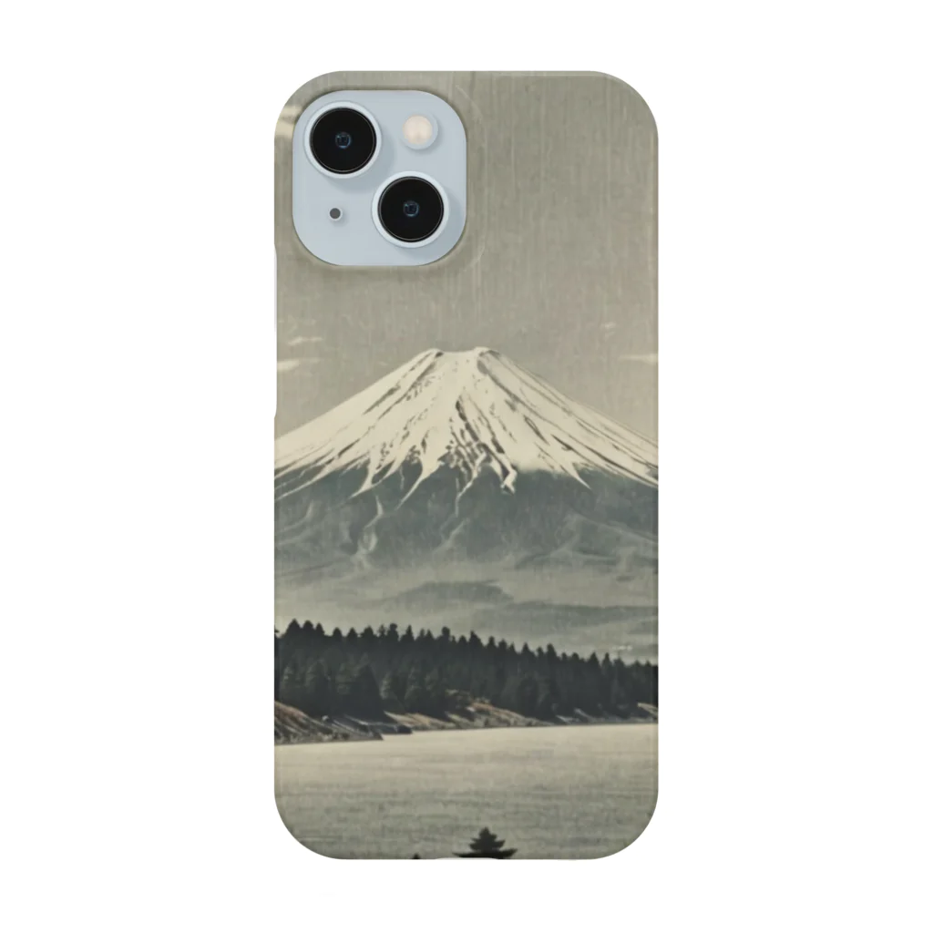 Kaz_Alter777の古風な富士山 Smartphone Case