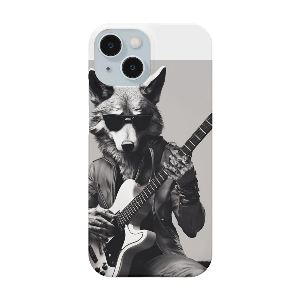 Joe8のTHE WOLF Guitarist Smartphone Case