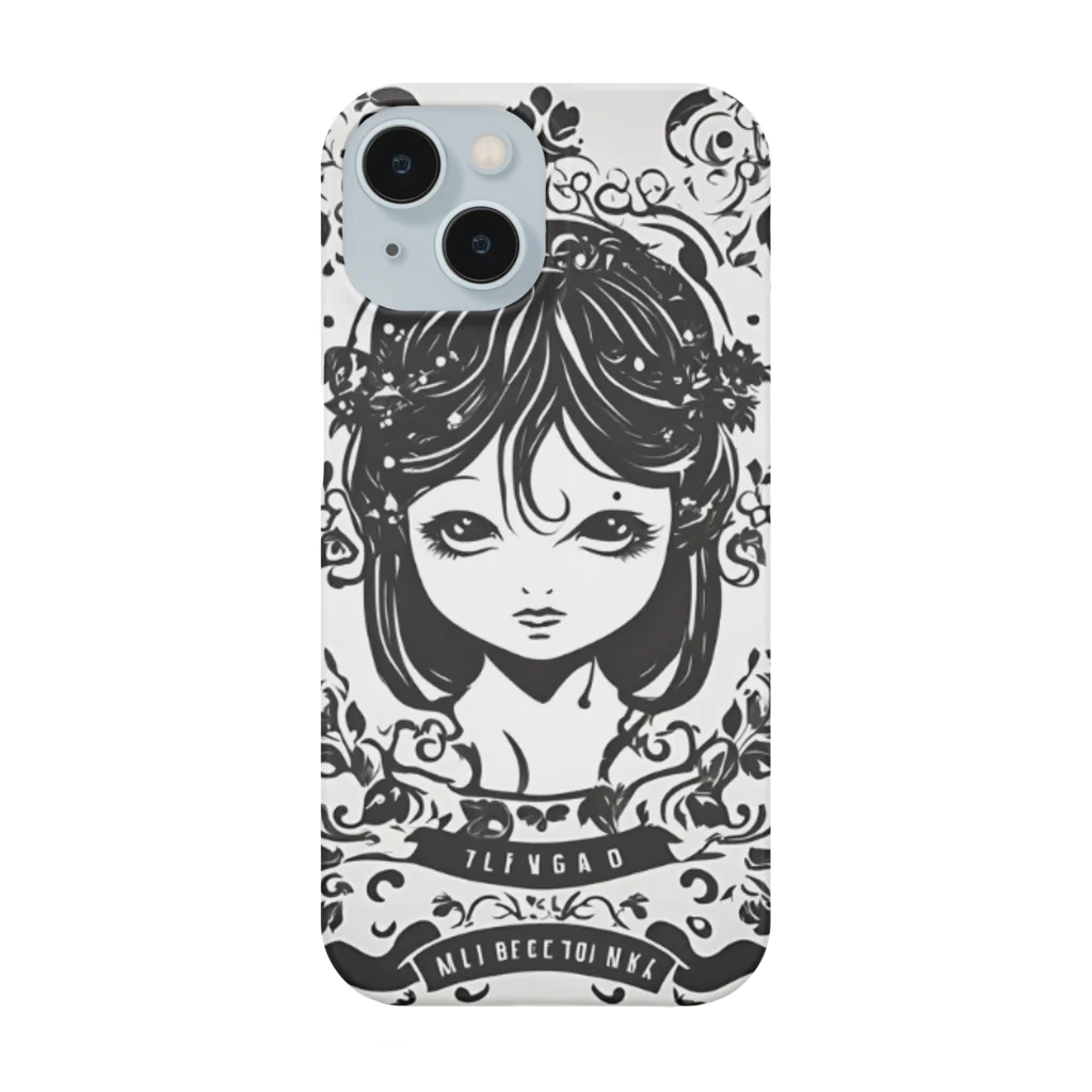 Black marketのBlack girl Smartphone Case