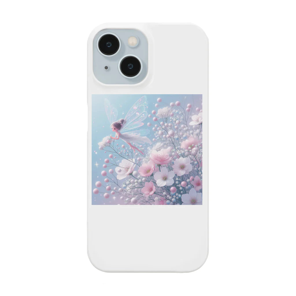 2024billionの花と宝石の妖精4月1 Smartphone Case