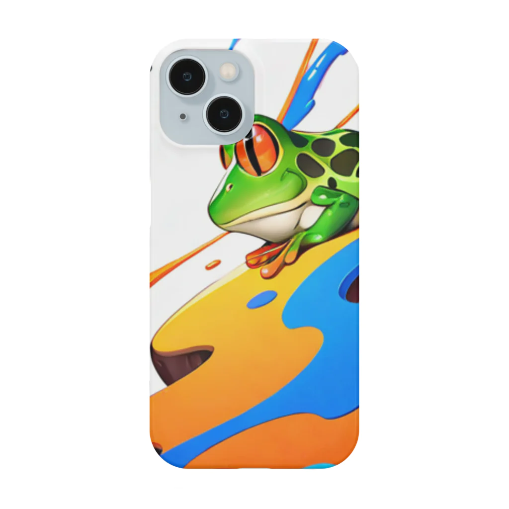 LOGOstylesのFrog'n'Roll  ① スマホケース