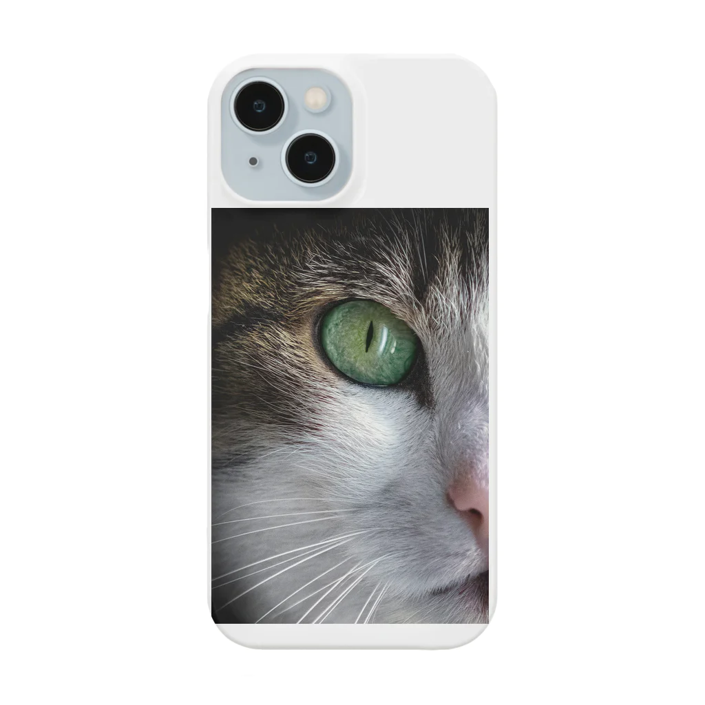 horidesuの猫（片目） Smartphone Case