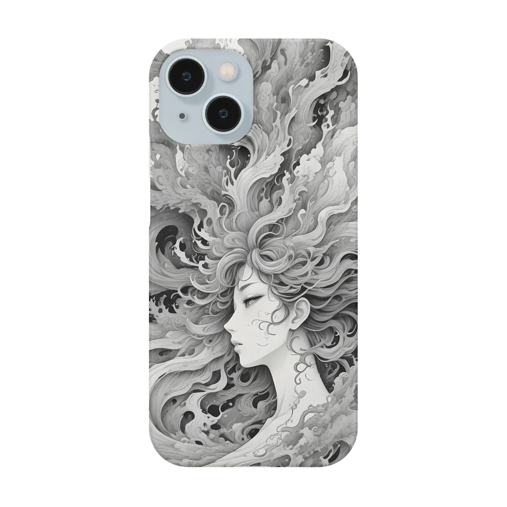 AI Fantasy Art Shopの【限定商品】Chaos③ Smartphone Case