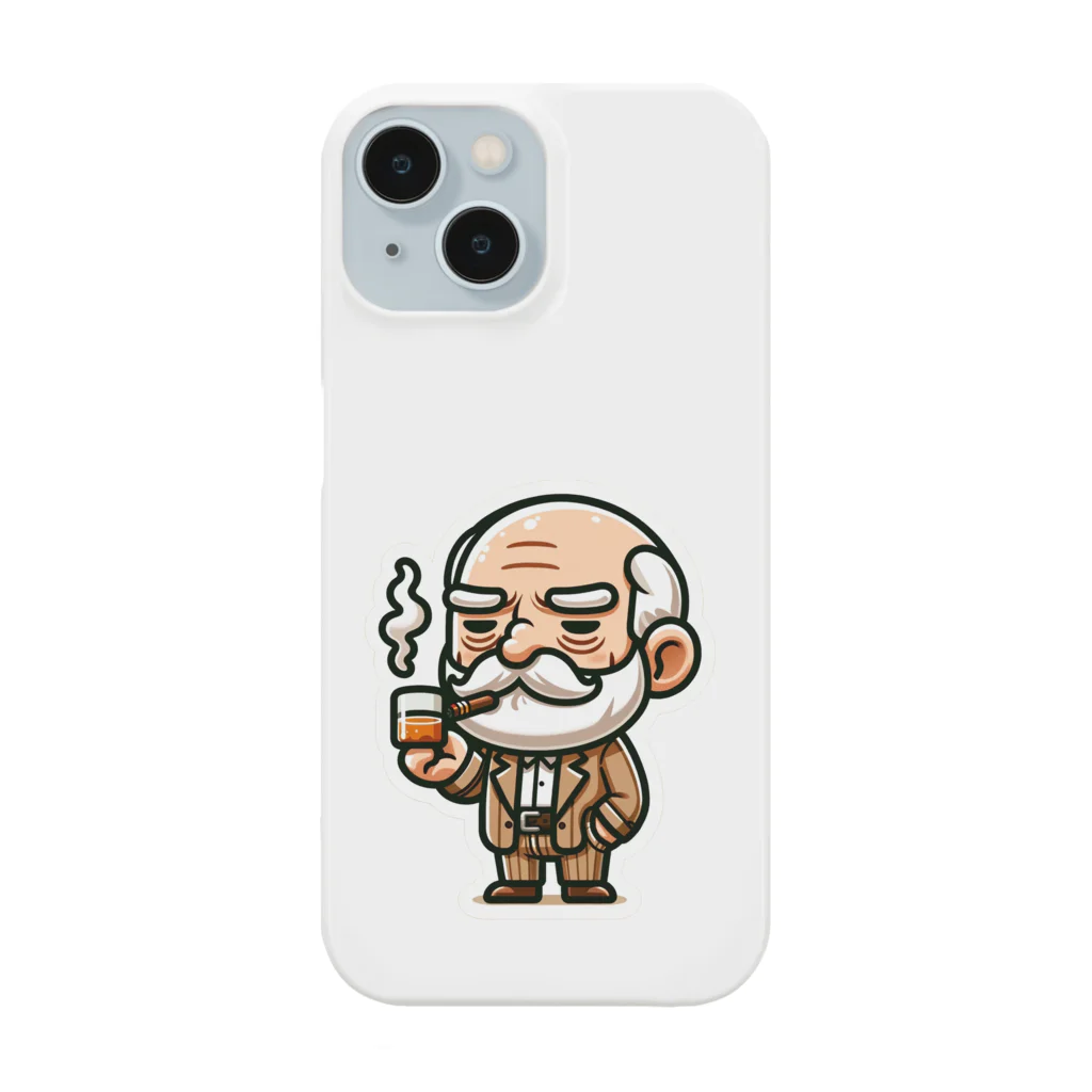 trypsin8080のアメリカンBBQのかわいいキャラクター　スモーキー・サム Smartphone Case