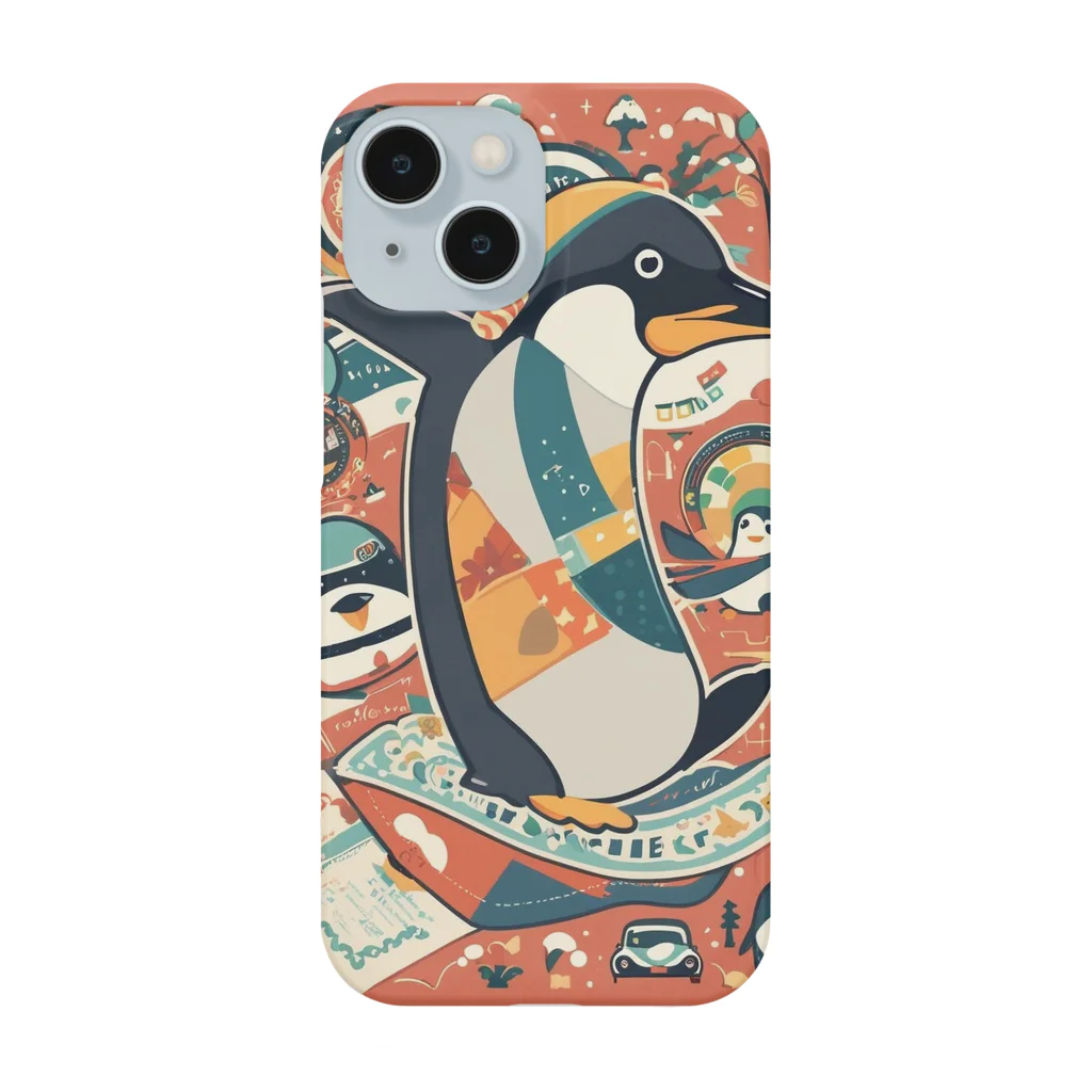 ai_dailylifeのペンギン Smartphone Case