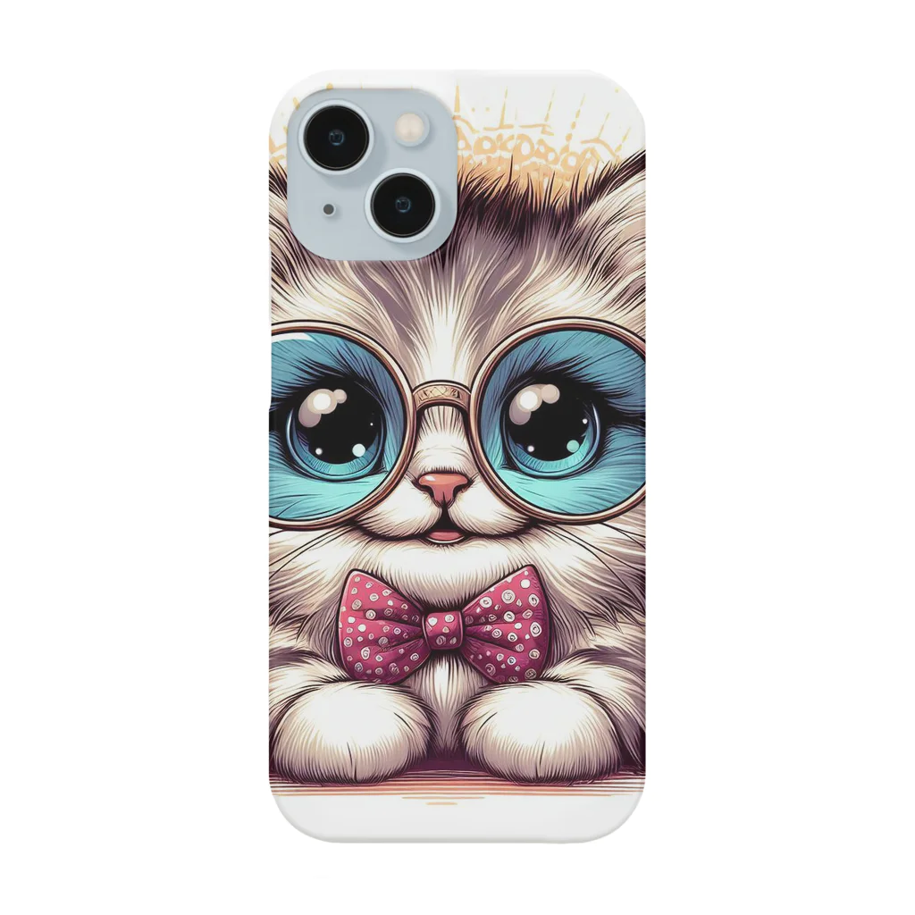 miucatのメガネこにゃん Smartphone Case