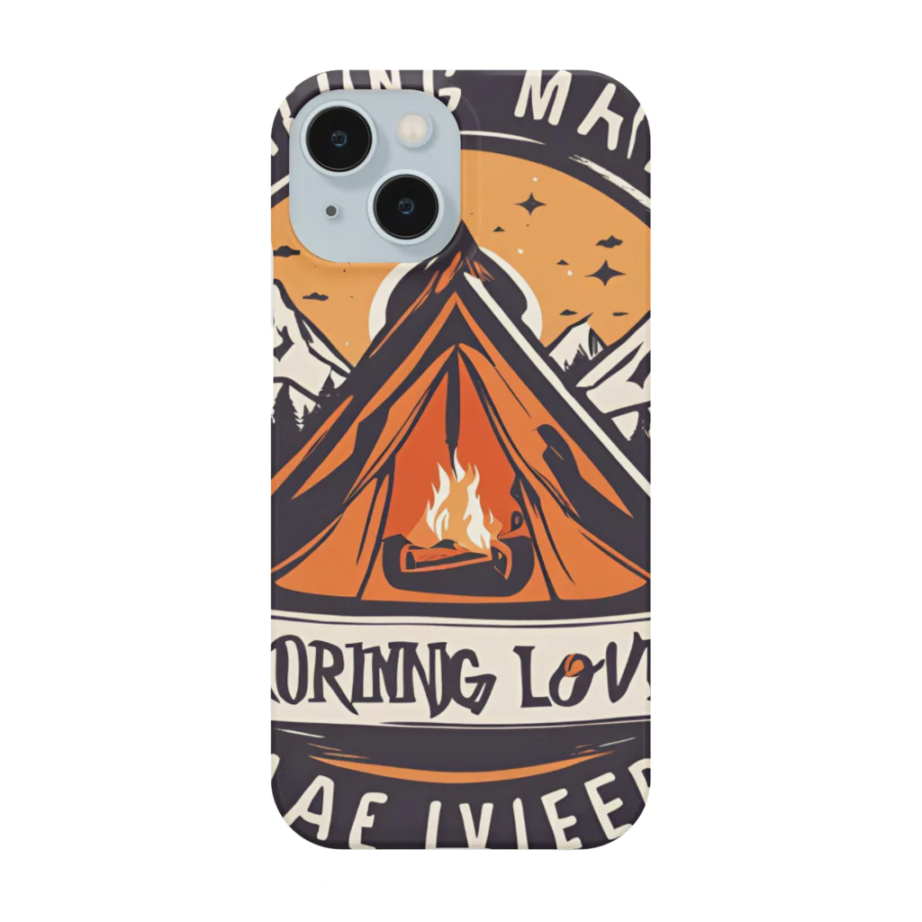 TM DesignersのキャンプモーニングLover Smartphone Case