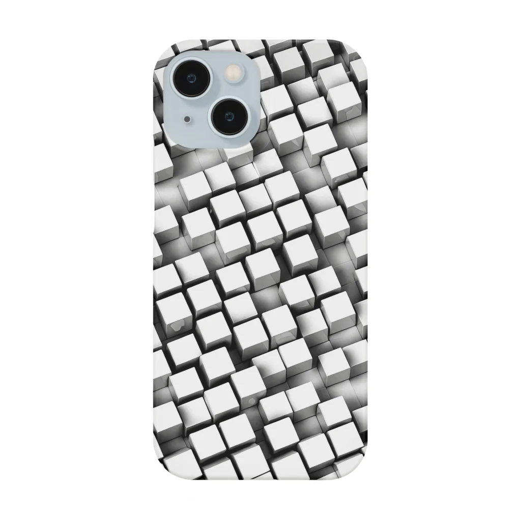 Shellの抽象アート：メニーキューブ Smartphone Case