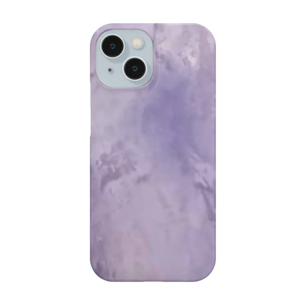 malxileの左官の壁　VIOLET スマホケース