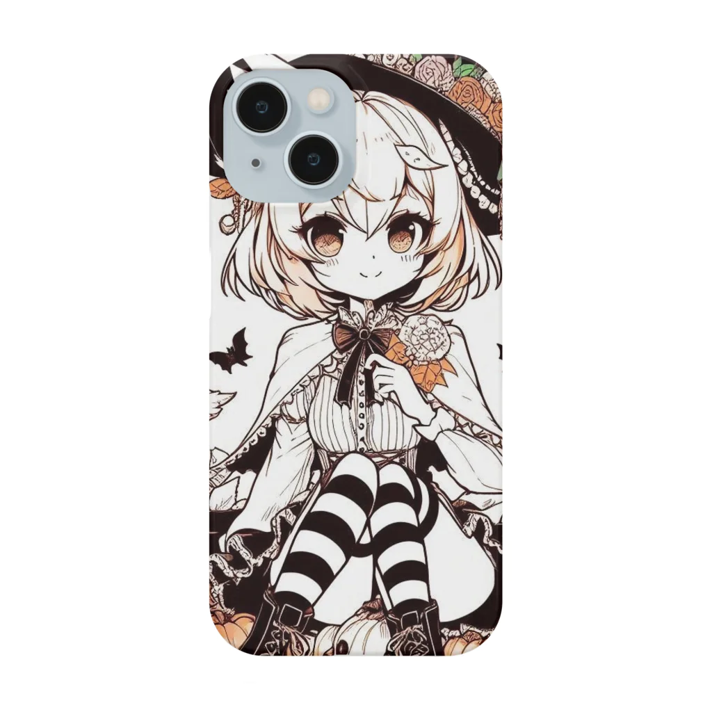 Fox_d.ogのFoxgirl.halloween.1 Smartphone Case