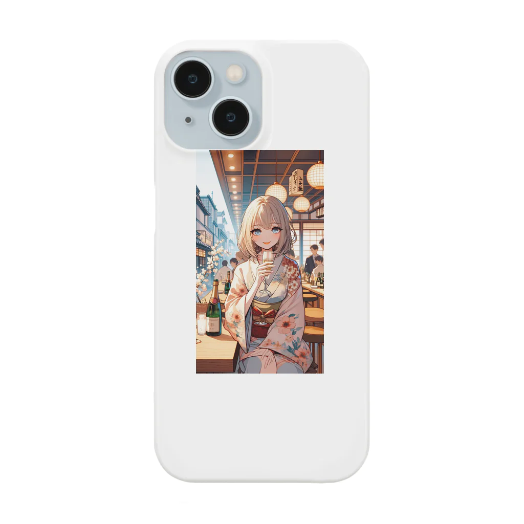 RoseTarot888ShopのTokyo Kimono Girl  Smartphone Case