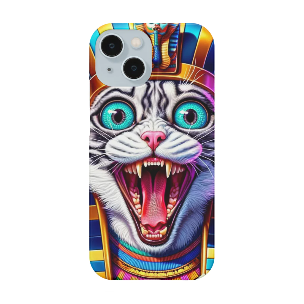 funny-itemsの一攫千金猫 Smartphone Case