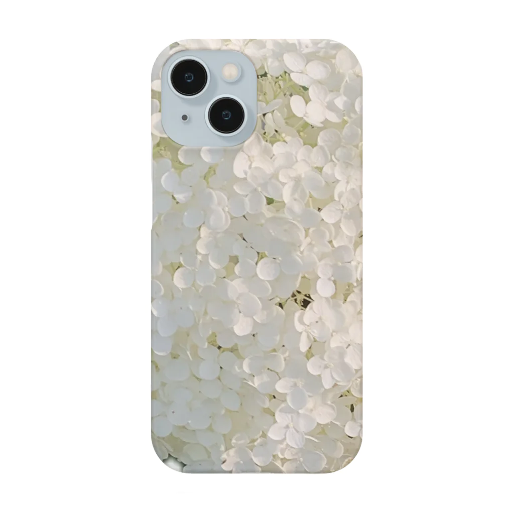 ぐうこの紫陽花(白 Smartphone Case