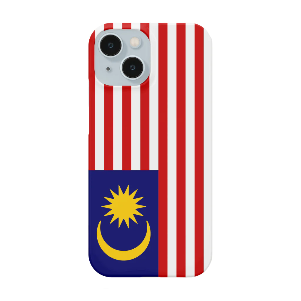 お絵かき屋さんのマレーシアの国旗 スマホケース