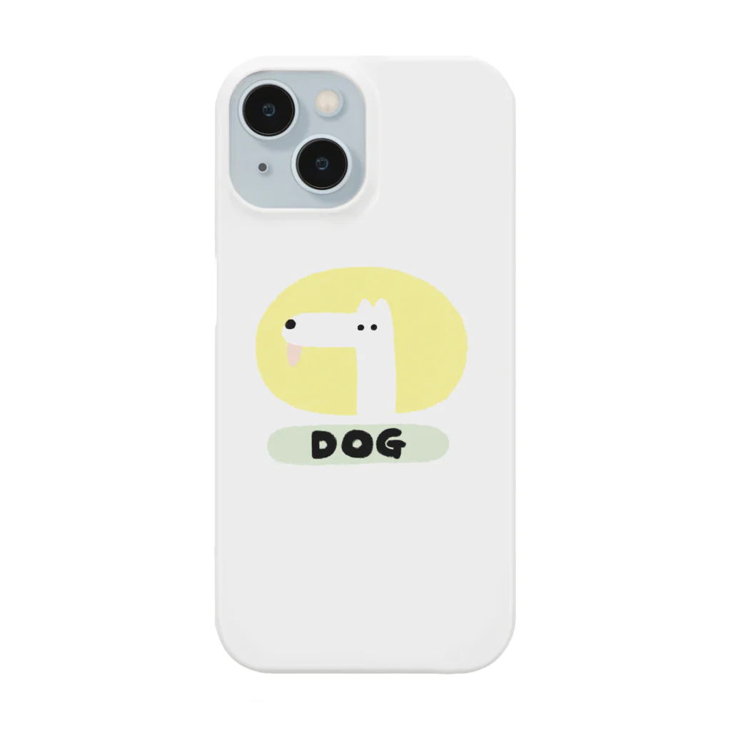 白枝 実生のわんわんDOG スマホケース