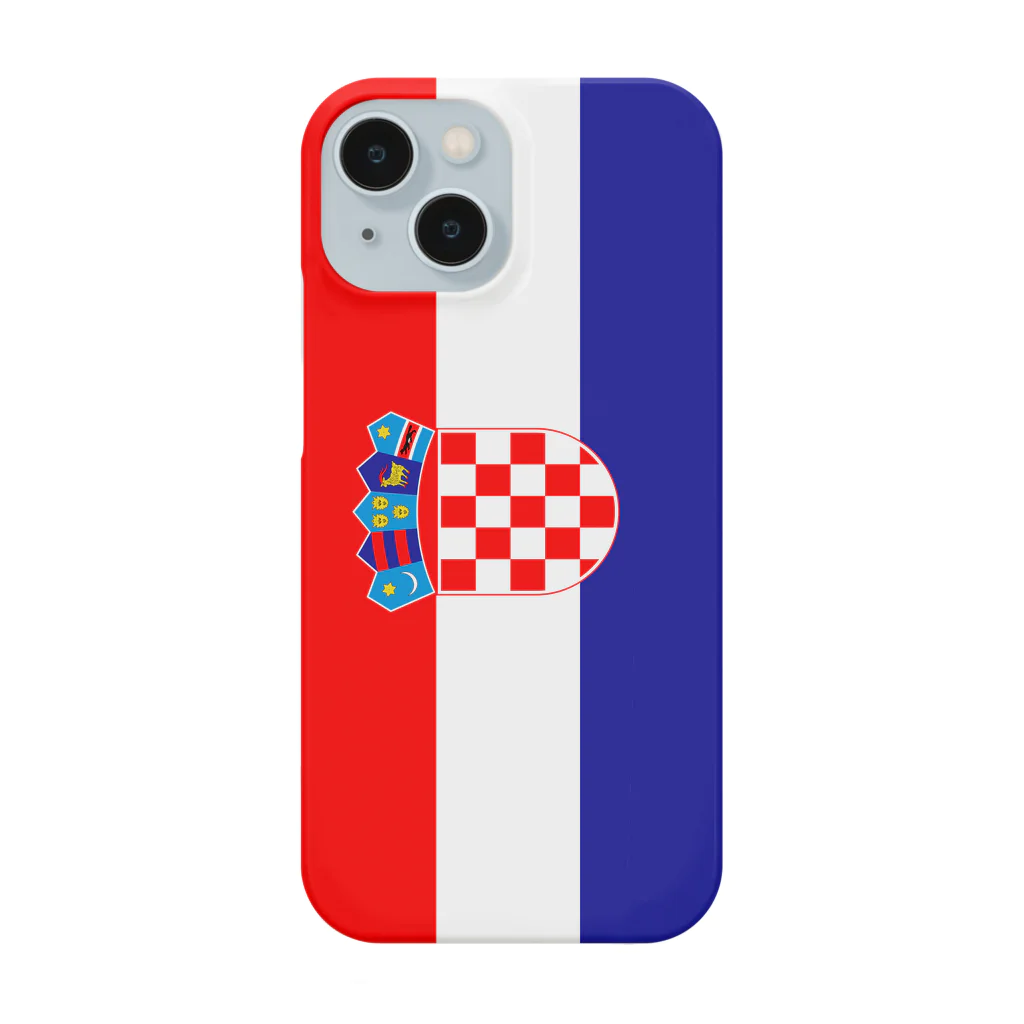 お絵かき屋さんのクロアチアの国旗 Smartphone Case