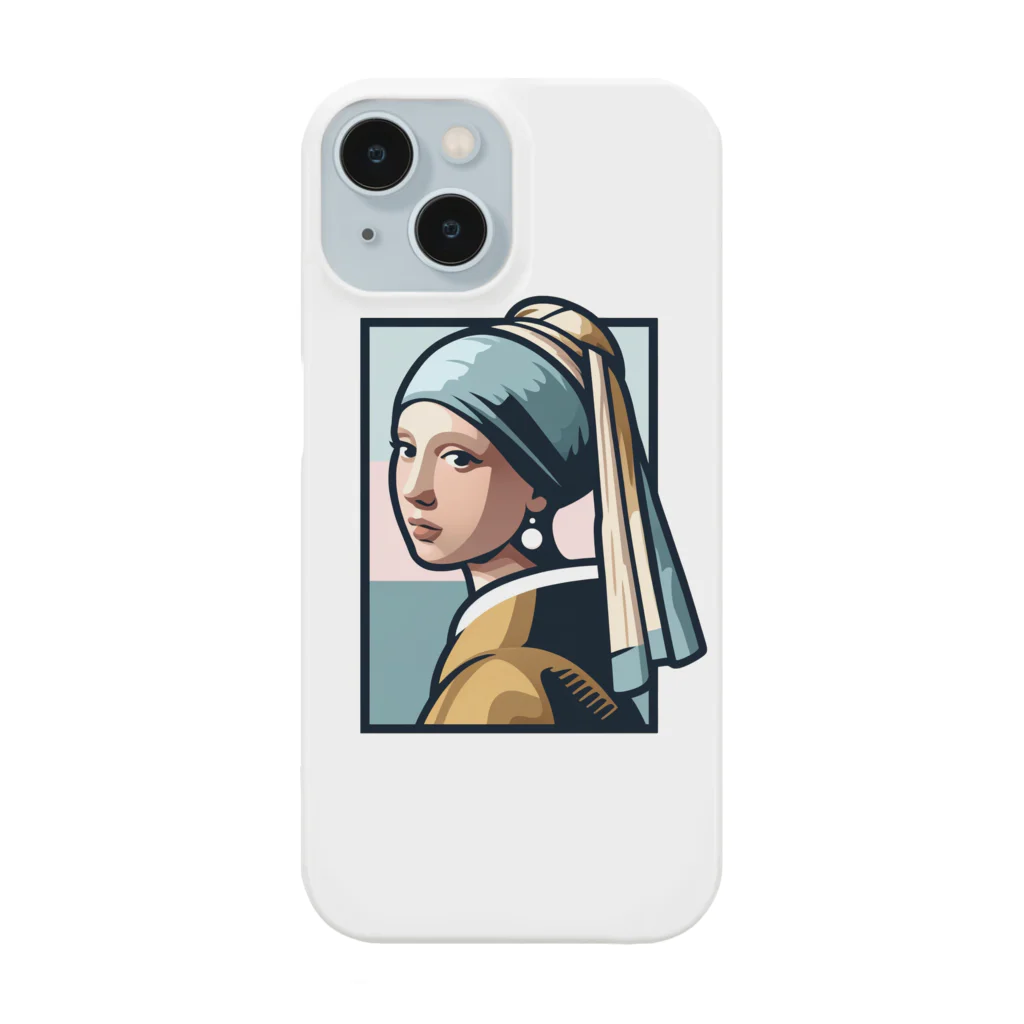 2Onsuの耳飾りの少女 Smartphone Case