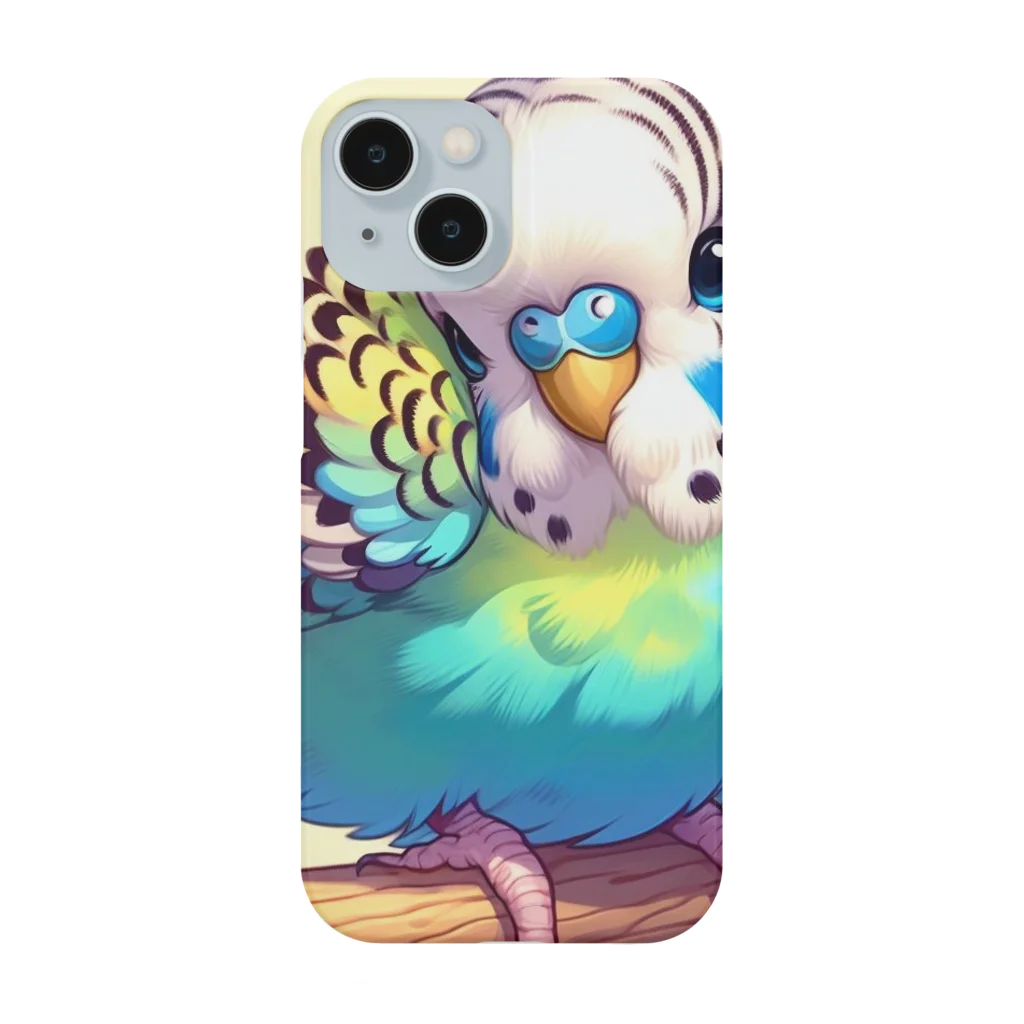 Leicafeの可愛いセキセイインコのグッズ Smartphone Case