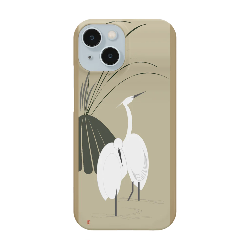 指元フィジカルギフテッド1号の白鷺 iPhone Smartphone Case