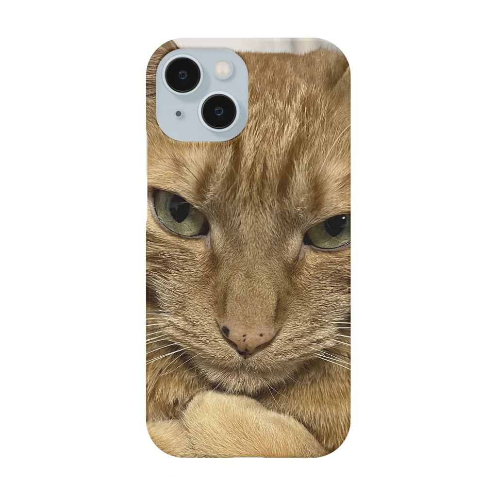 ミシン工房Mayの猫好きトラくんのスマホケース Smartphone Case