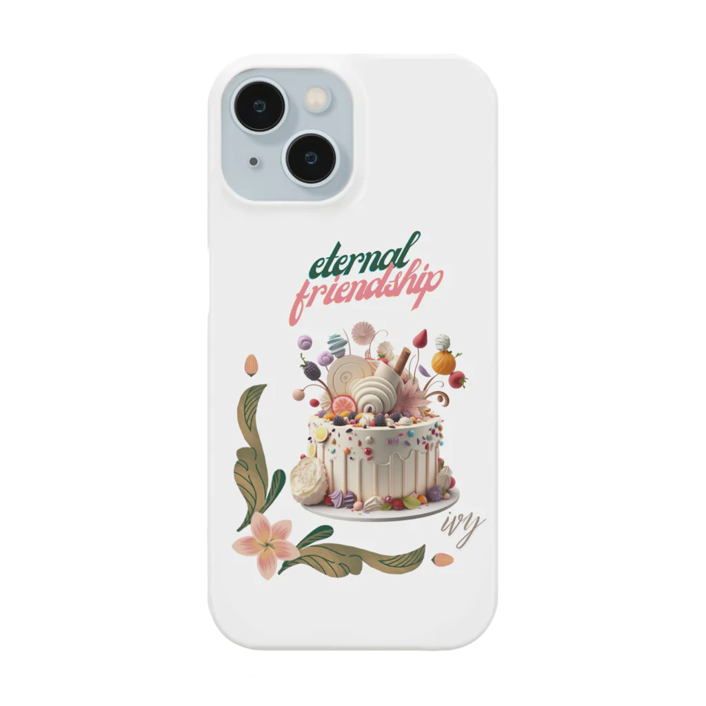 ivybloonのサプライズケーキ Smartphone Case