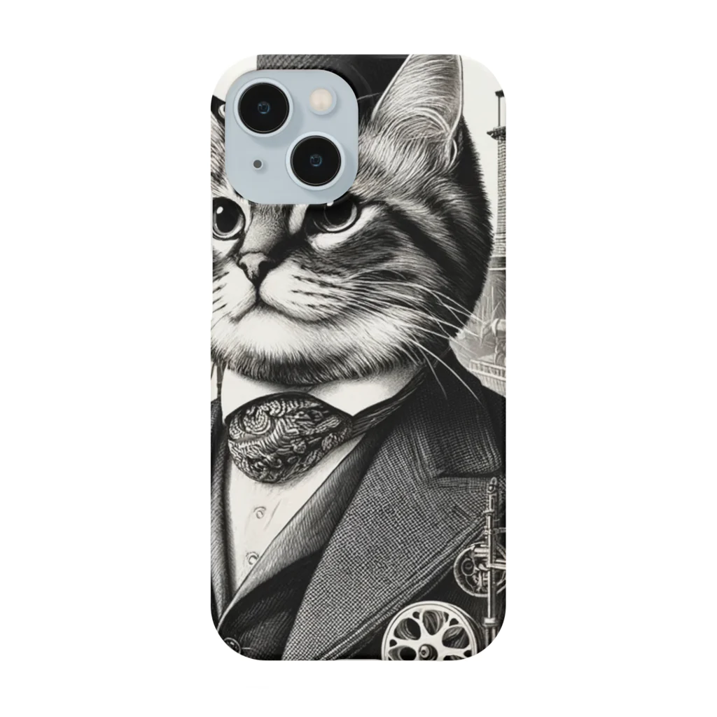 JJSystemsのワールドキャット　富岡製糸場　ish Smartphone Case