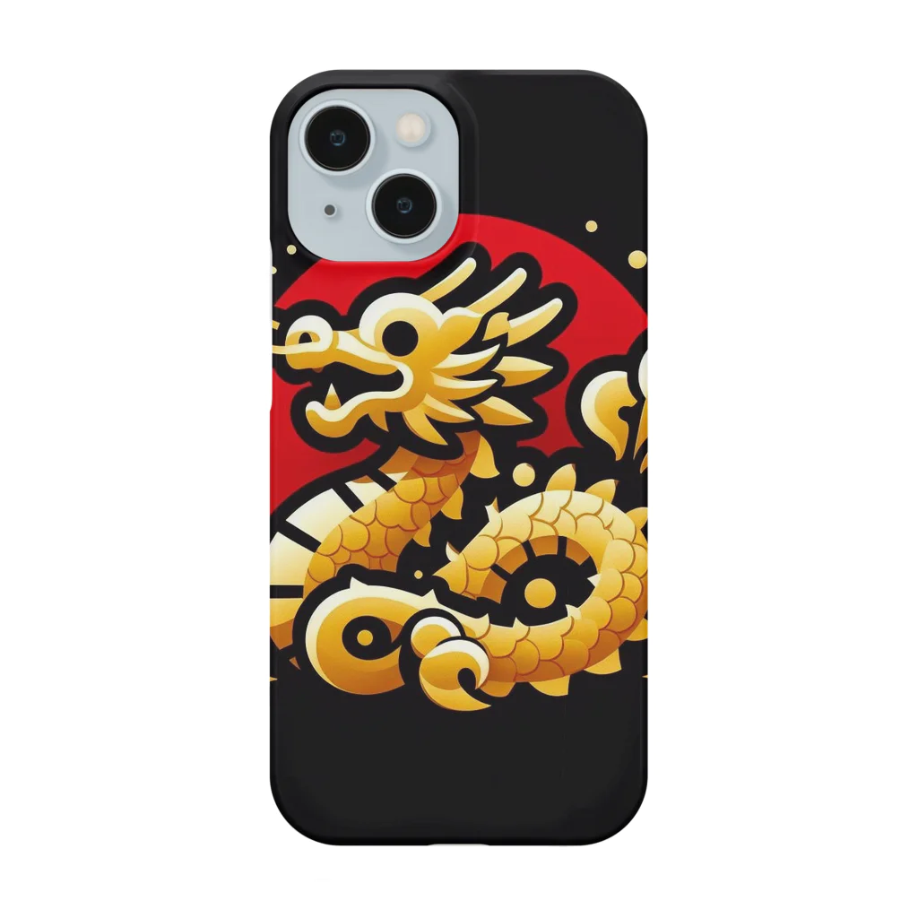 幸福龍神の幸運を呼ぶ金龍ちゃん🐉 Smartphone Case