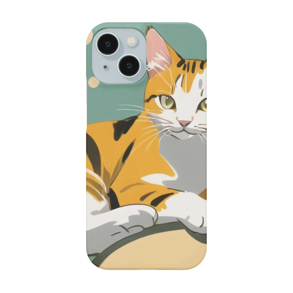 noa_Nostalgiaの三毛猫ちゃん Smartphone Case