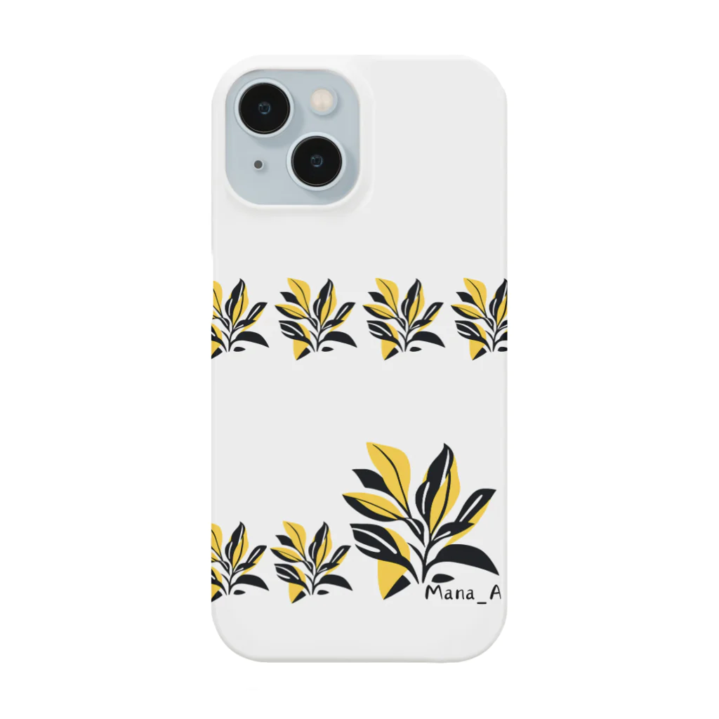 Mana AのカラフルCalathea Smartphone Case