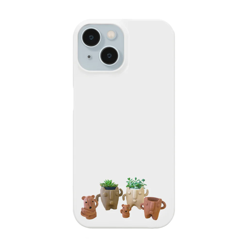 atelier_lapislazuliのはにわ集合 Smartphone Case