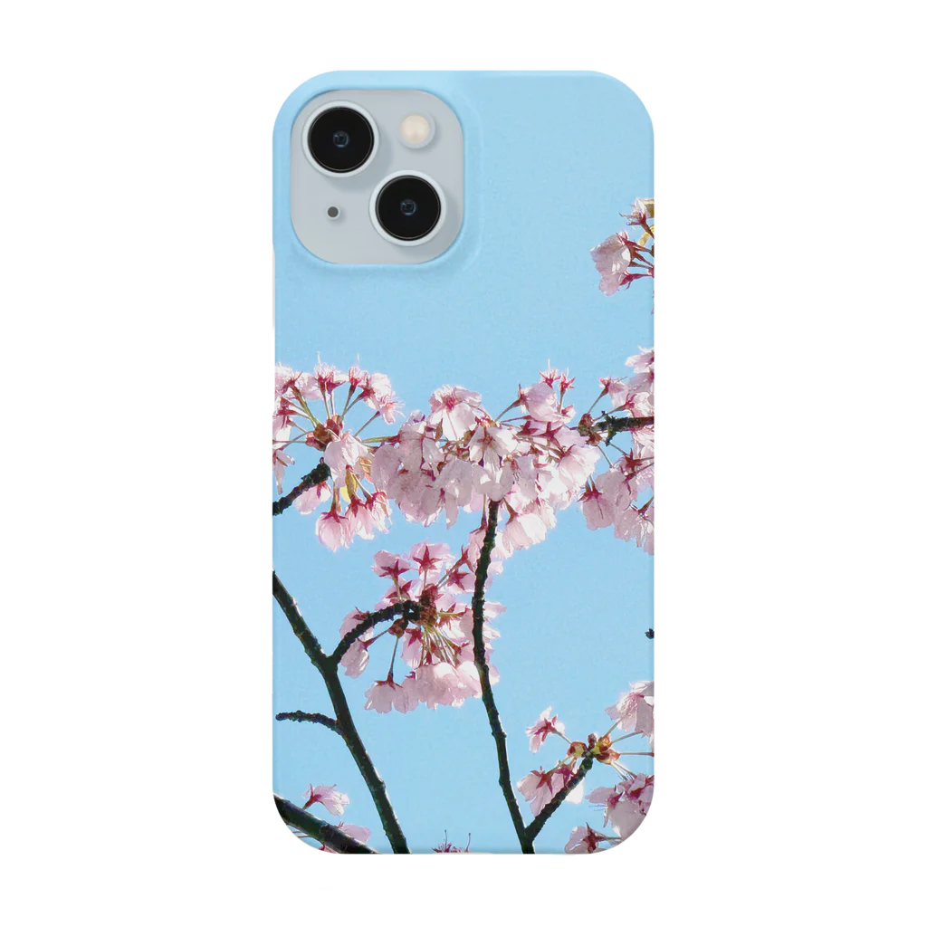 atelier_lapislazuliの桜と空 Smartphone Case