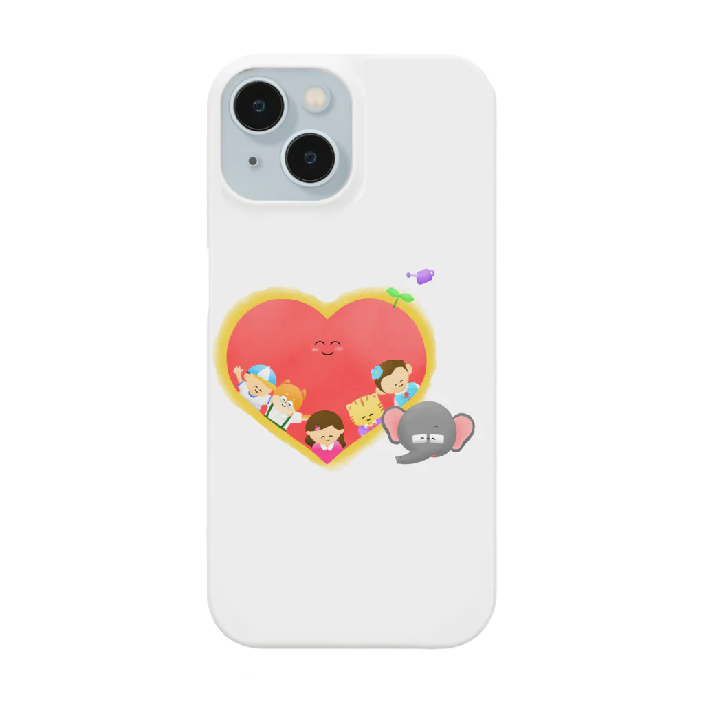 エレファント先生と虹色こどもたちのエレファント先生と虹色こどもたち Smartphone Case