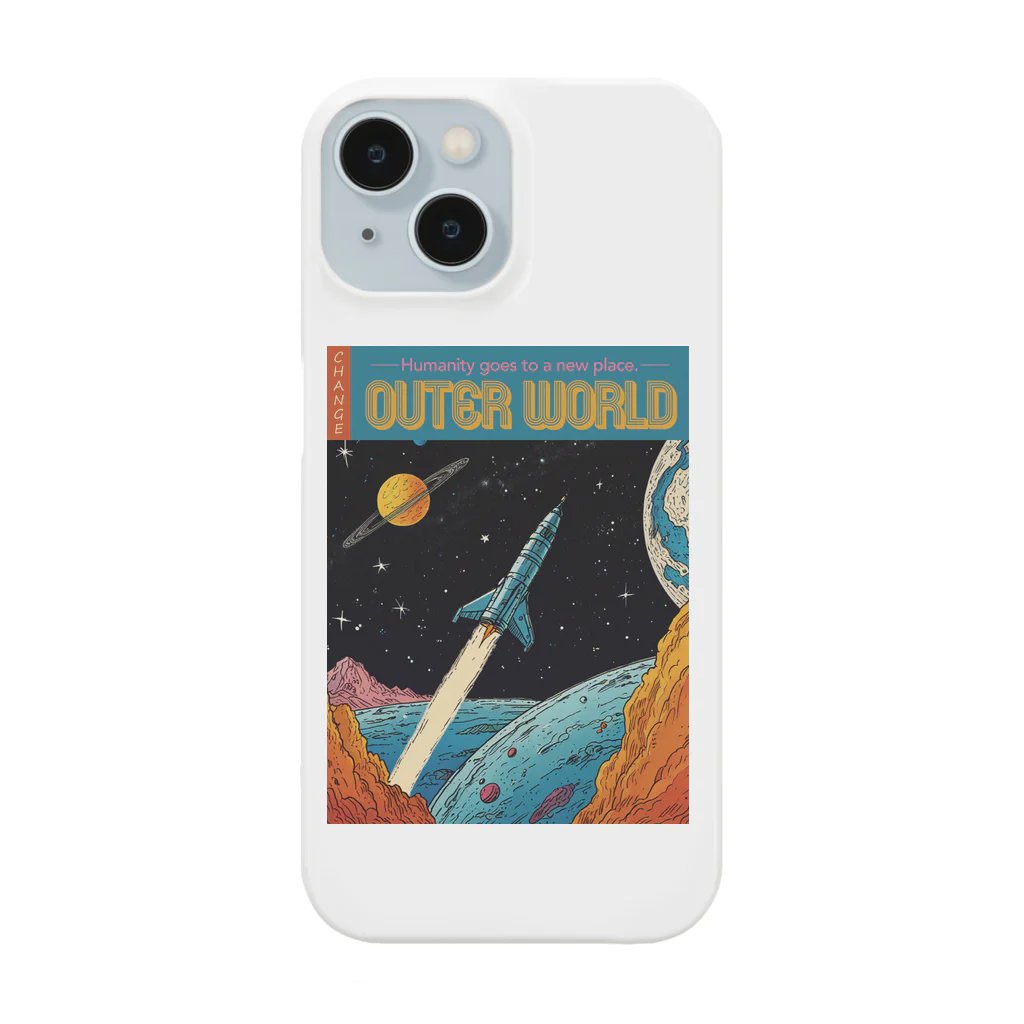 Chop StoreのOUTER WORLD スマホケース