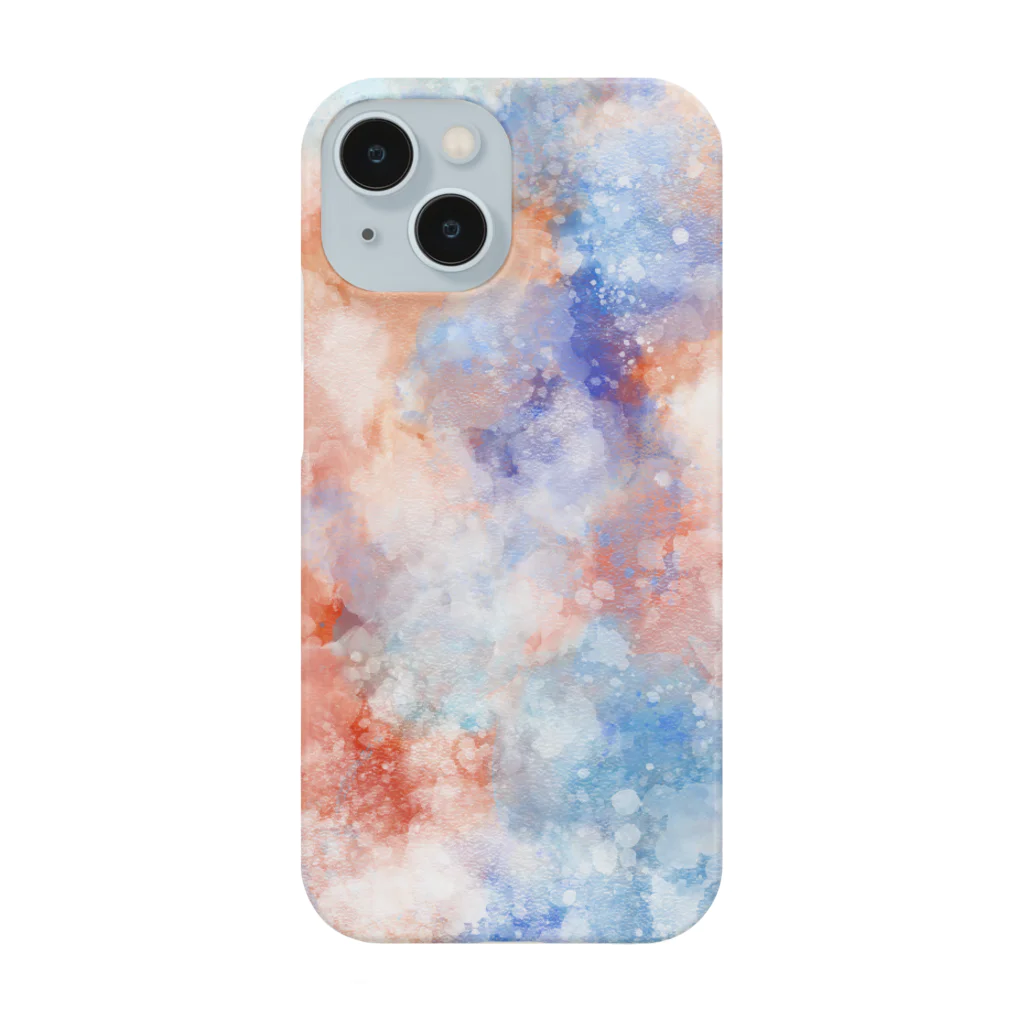 Mofuの大理石のような絵の具 Smartphone Case