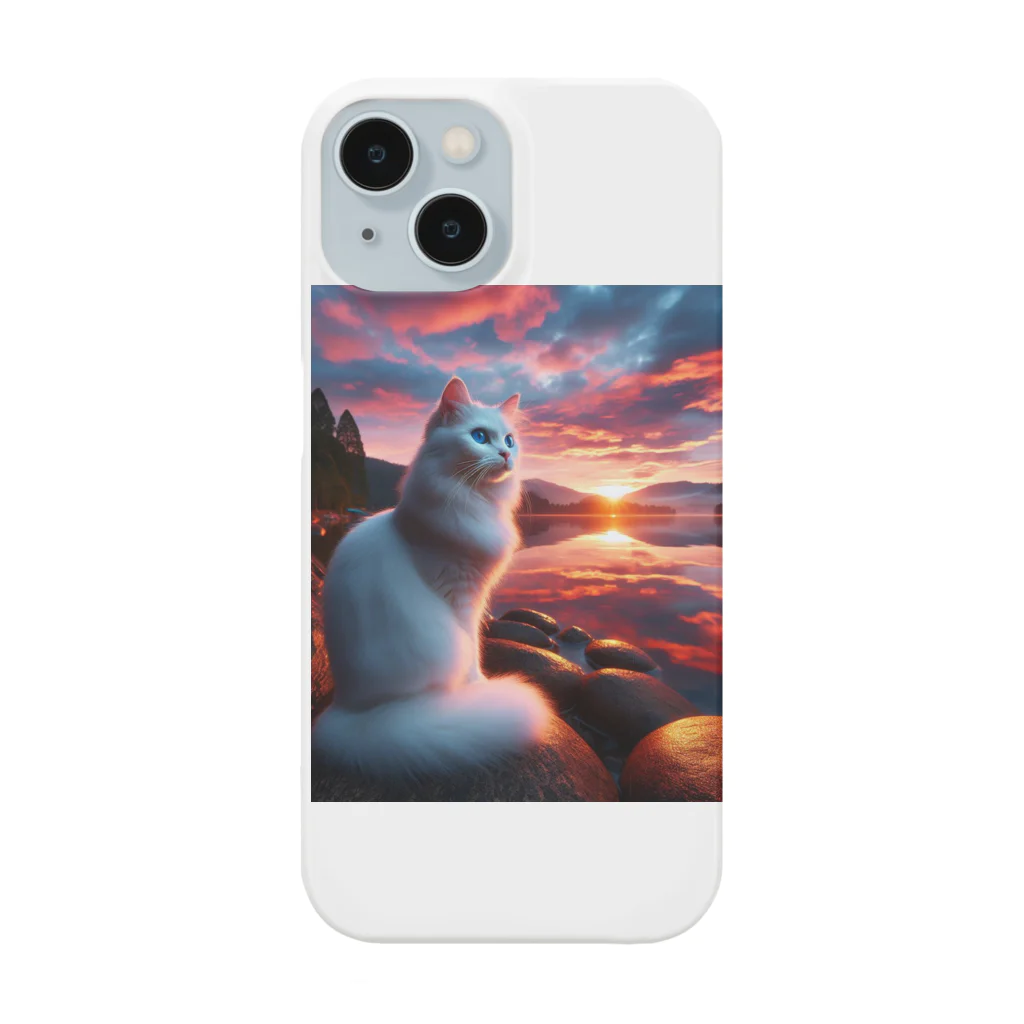 yos-1292583のねこニコばん Smartphone Case