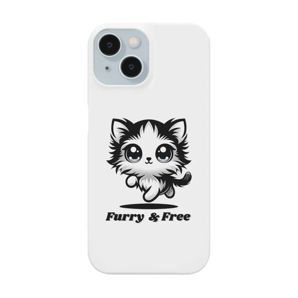 MINE Design-WorksのFurry＆Free スマホケース