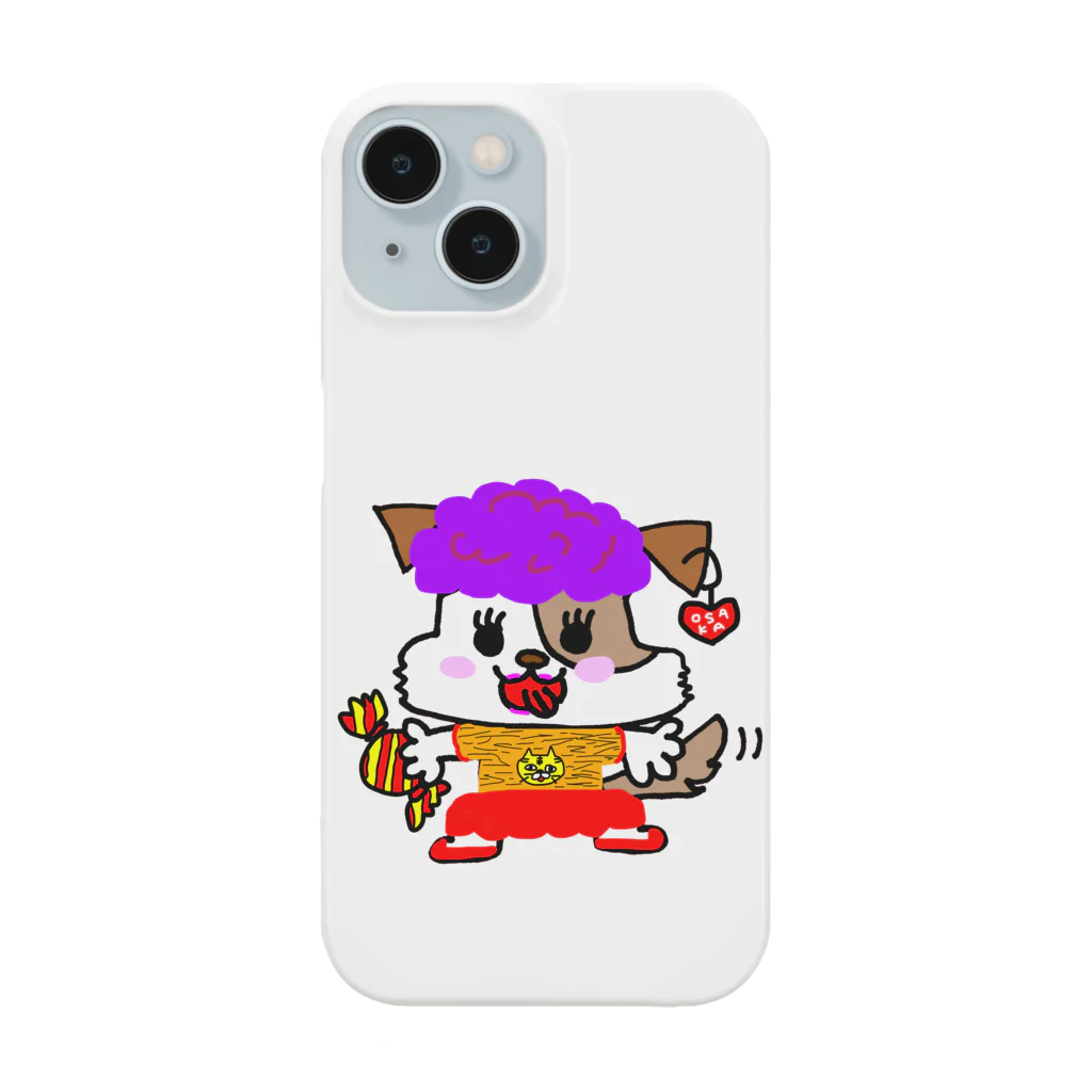 なんかクセになる販売店『あきょん』の大阪のオバワンちゃん Smartphone Case