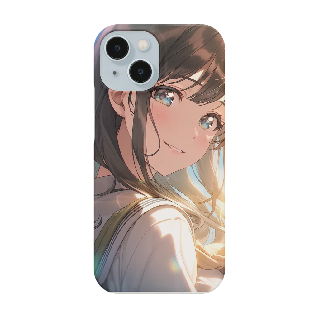 きゃんべるの彼女の微笑み - A Glimpse of Happiness Smartphone Case