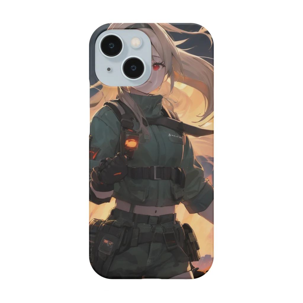 rn425の戦場の少女 Smartphone Case
