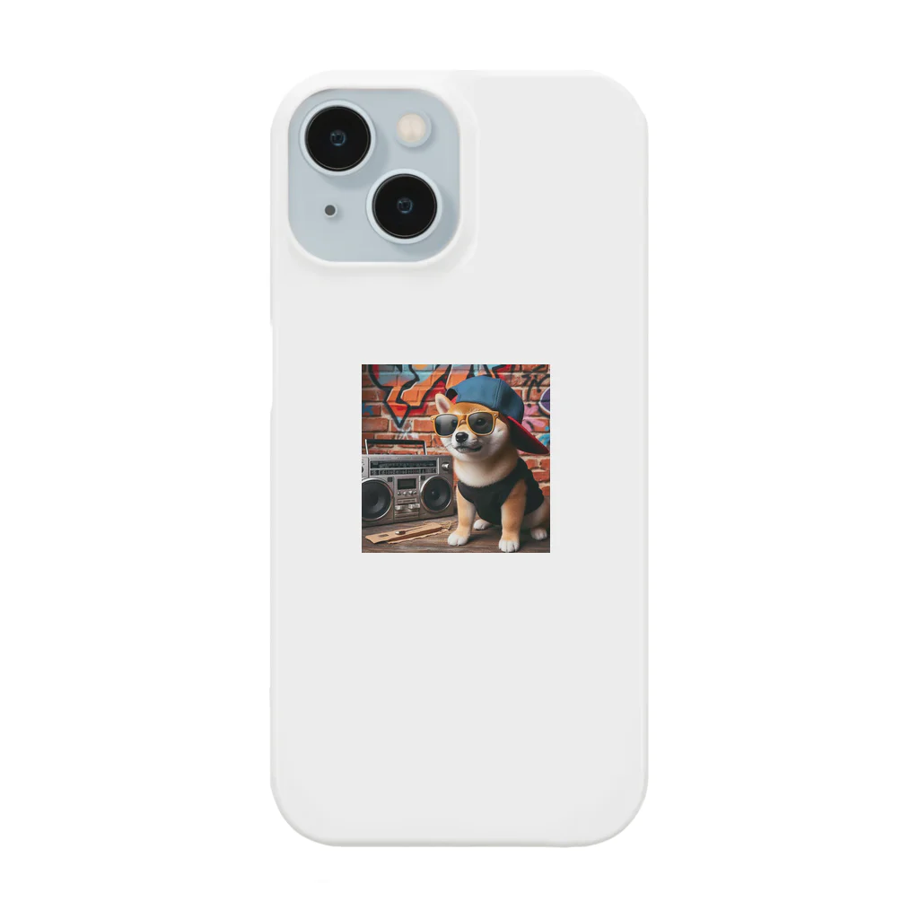 _ilka_の柴犬のヒップホップ Smartphone Case