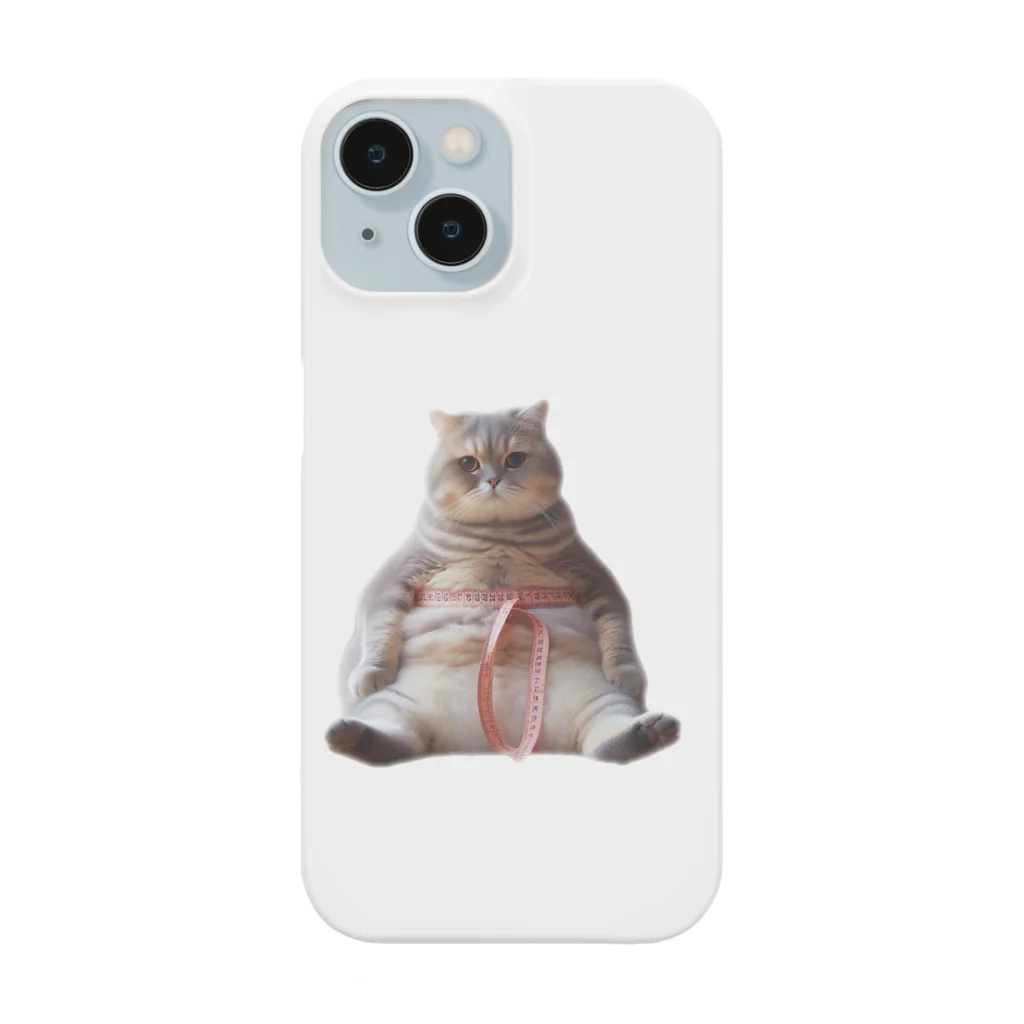 zatto_00のダイエット中の猫 Smartphone Case