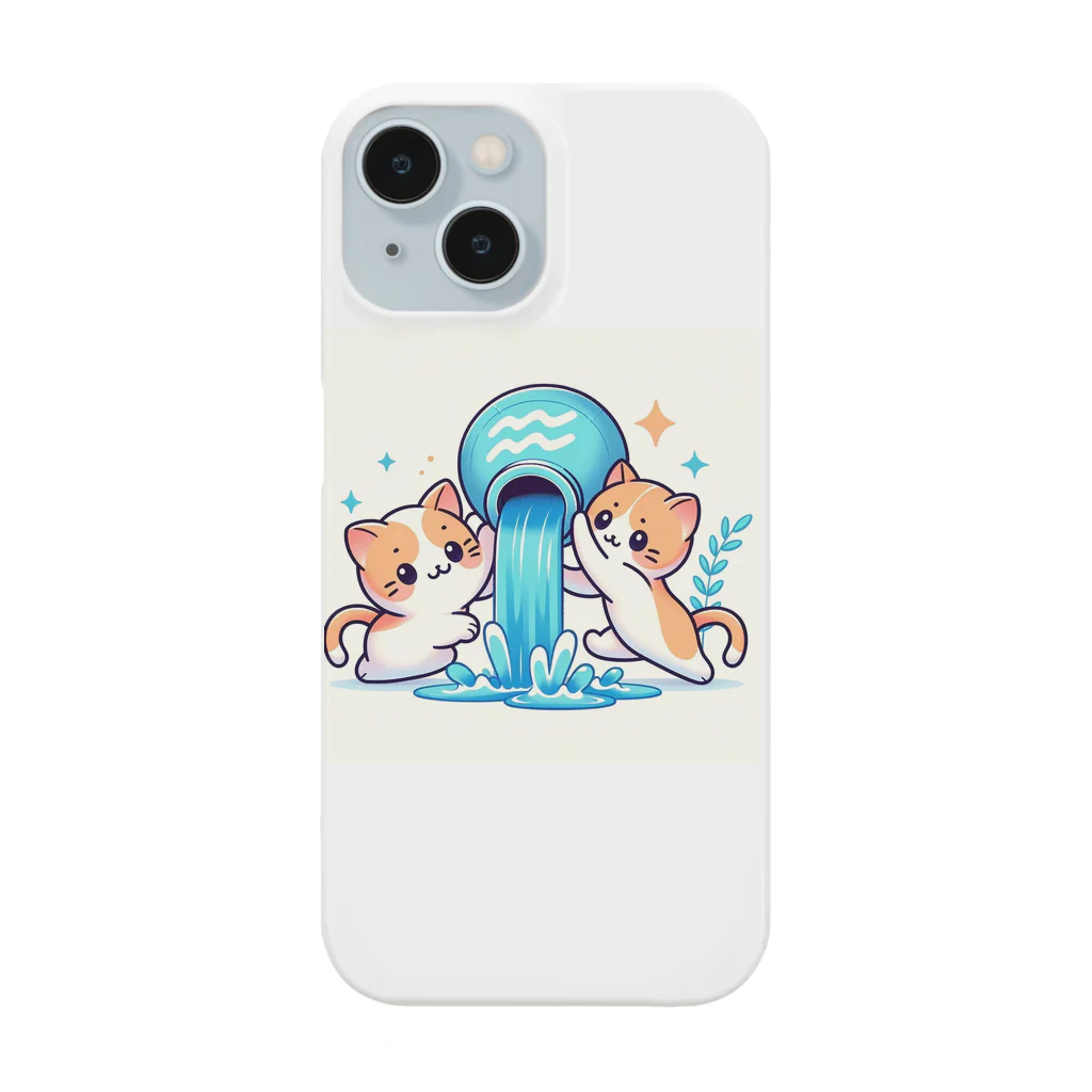 Freeman1の水瓶とネコ Smartphone Case