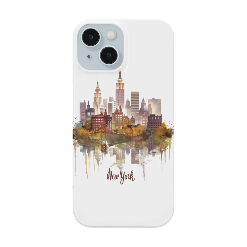 Chi3のニューヨークの幻想的な夜景 Smartphone Case