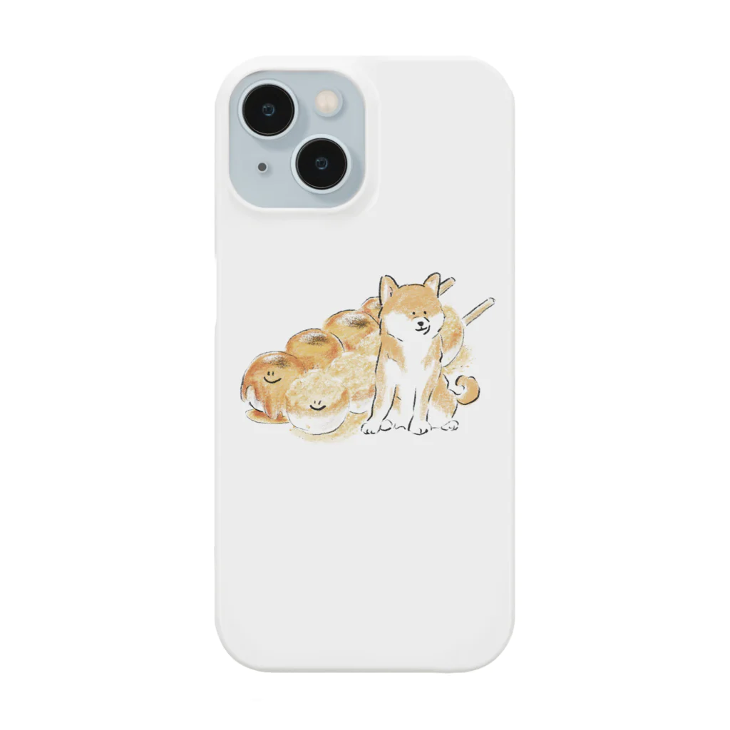 おかかの柴犬とだんご　みたらしときなこ Smartphone Case