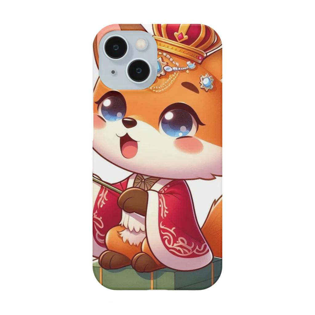 桃の花の歌うキツネの王子さま Smartphone Case